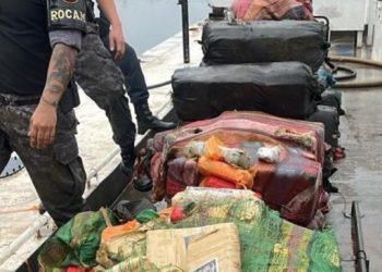 Urgente: Rocam prende quatro policiais com 1 tonelada de drogas em Manaus