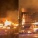Vídeo: incêndio destrói galpão rapidamente na Zona Oeste de Manaus