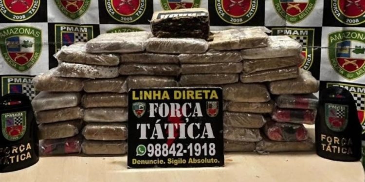 Caminhão atravessa BR-319 recheado de dr0ga, mas é apreendido na ZL em Manaus