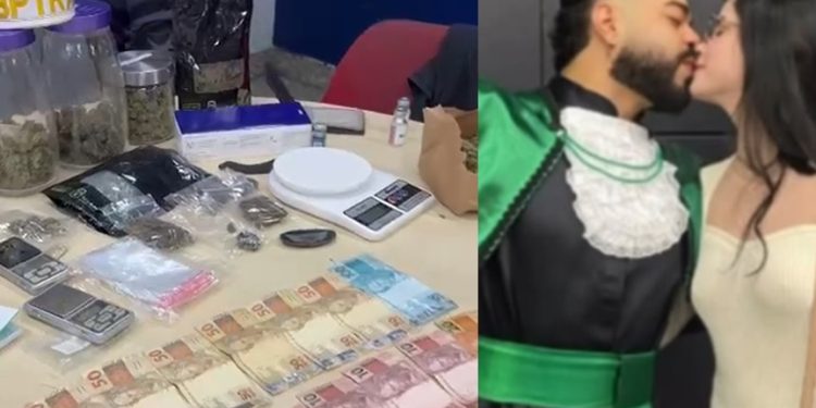 Homem se forma como veterinário mas prefere vender dr0gas com a namorada em Manaus
