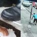 Veja vídeo do momento em que ônibus t0ra dedo de homem em Manaus