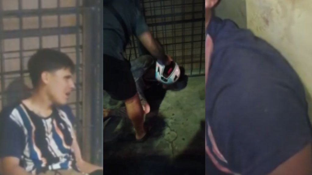 Vídeo: Motorista é colocado no porta-malas e ass4ltante acaba esp4ncado após batida em Manaus