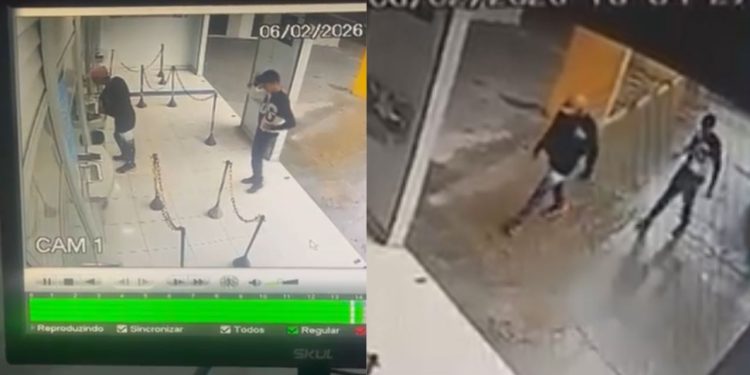 Vídeo mostra momento que casa lotérica de Manaus expl0de durante assalt0