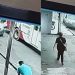 Veja o momento em que homem perde o dedo após ser atingido por ônibus em Manaus