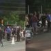 Mulher é atingida por motocicleta ao atravessar avenida para pegar ônibus em Manaus