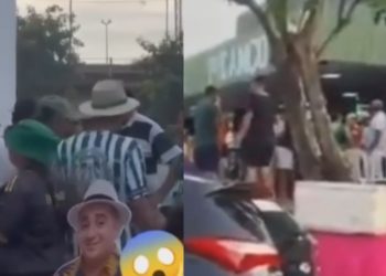 Vídeo: Em Manaus, jornalista denuncia agressão dentro de quadra da Reino Unido da Liberdade