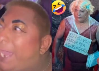 “Não vou perder pra uma gorda”: Fantasia de Patixa Teló viraliza no Carnaval