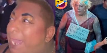 “Não vou perder pra uma gorda”: Fantasia de Patixa Teló viraliza no Carnaval