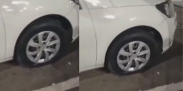 Homem grava vídeo acusando flanelinhas de esvaziar pneus na Ponta Negra: 'demorei pra pagar'