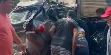 Vídeo: Grave ac1dente na AM-010 deixa vítim@s presas às ferragens; cr1anças estão entre os ferid0s