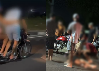 Vídeo: Suspeito é pr3s0 ao fazer manobra perigosa em moto e causar m0rt2 de jovem de 20 anos em Manaus