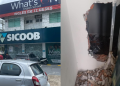 Crim1nosos invadem agência do Sicoob na Djalma Batista e arr0mbam cofre