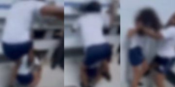 Vídeo: alunas vão pra p0rrada na escola e mãe relata ‘filha com a perna roxa’