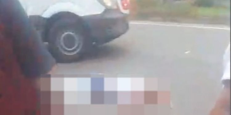 Vídeo: Motociclista tem pé amput@d0 em ac1dent3 na avenida do Turismo, em Manaus