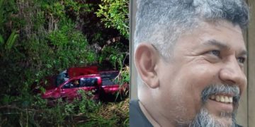 Agricultor sem cinto é arremessad0 após bater carro no buraco e m0rre na BR-174