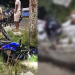 Vídeo: Motociclista bêbado causa fr@tura exposta em motoboy e acaba e$pancad0 em Manaus
