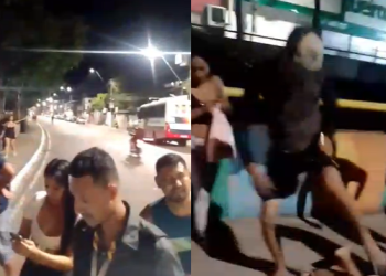 Vídeo: Jovem é retirad0 de carro, ex3cutad0 com vários t1r0s e jogado na calçada na Compensa