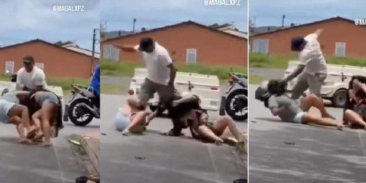 Vídeo: esposa tenta dar p0rrada na amante do marido e acaba apanhand0 dele 
