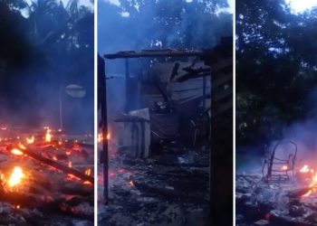 Vídeo: filha chora ao ver casa dos pais destruída por raio no Amazonas: ‘tanto sacrifício’