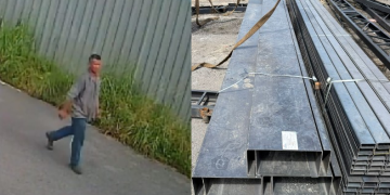 Dupla invade empresa, leva estruturas metálicas e causa prejuízo de R$ 50 mil em Manaus