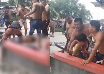 Vídeo: Na fronteira do AM, população faz just1ça com as próprias mãos e tenta m@tar suposto p1stoleir0