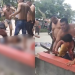 Vídeo: Na fronteira do AM, população faz just1ça com as próprias mãos e tenta m@tar suposto p1stoleir0