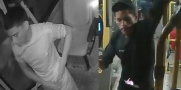 Vídeo: Dupla é procurada por r0ub0 em ônibus da linha 418 em Manaus