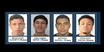 Saiba quem são os quatro jovens pres0s por estupr0 coletivo