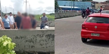 Vídeo: Suposto ladrã0 é atr0p3lad0 ao tentar fugir em Manaus