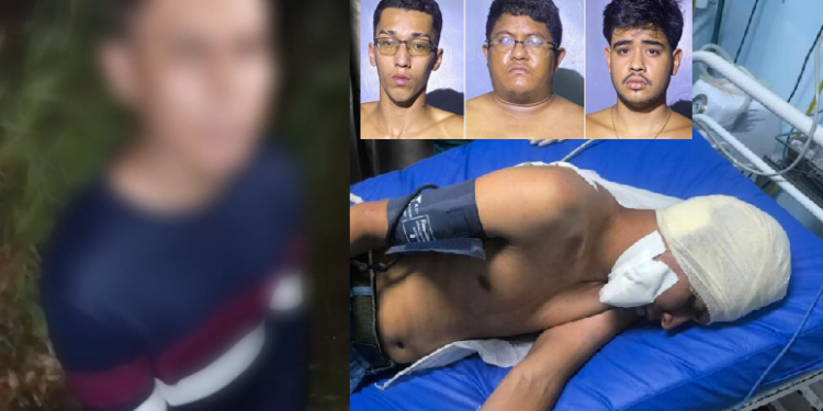 Vídeo: Trio suspeito de t0rtur@ e s3questr0 por causa de agiotagem é pr3s0 em Manaus