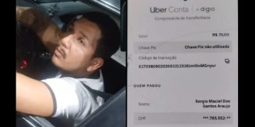 Motorista de APP é acusado de usar Pix programado da Uber Conta para não pagar combustível em Manaus