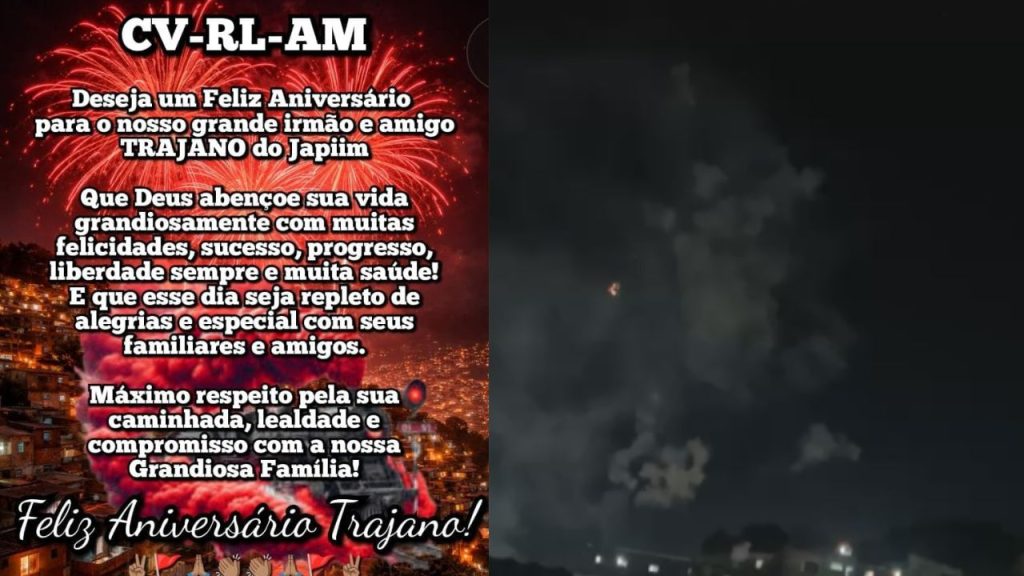 Noite de fogos no Japiim teria sido organizada por grupo criminoso; veja