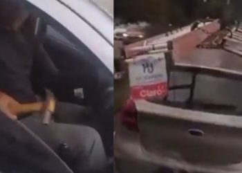 Após impedir ambulância, motorista é demitido de empresa em Manaus