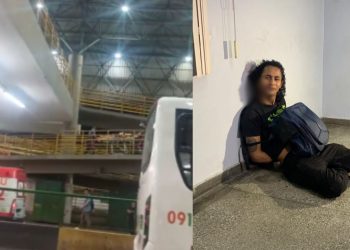 Após crise de ciúmes, homem ataca ex com faca dentro de terminal em Manaus