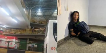 Após crise de ciúmes, homem ataca ex com faca dentro de terminal em Manaus