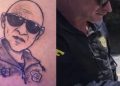 Suíço tatua rosto de policial na b*nd4 após abordagem viral em rodovia do AM