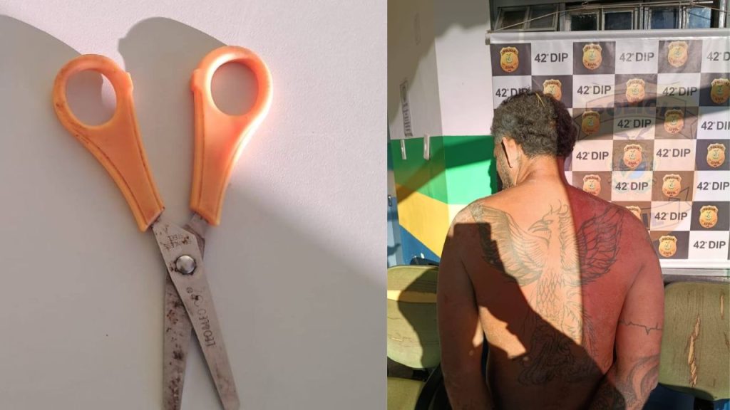 Após beber, filho tenta m4tar a mãe com tesoura e acaba preso no Amazonas
