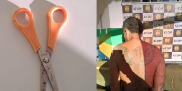 Após beber, filho tenta m4tar a mãe com tesoura e acaba preso no Amazonas