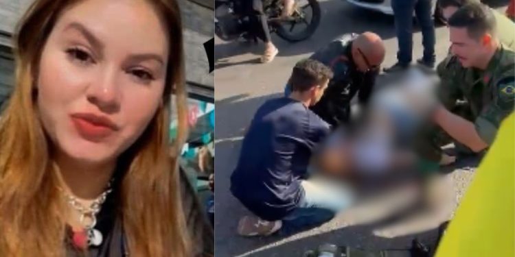 Mulher m0rr3 no hospital após sofrer ac1dente na zona leste de Manaus