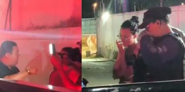 Vídeo: Repórter e cinegrafista são agredidos por companheira de preso em delegacia