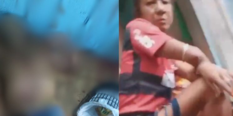 Mulher presa por m4tar marido aparece em vídeo dizendo: ‘Ele que me bateu’
