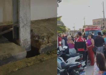 Mulher morre atr0pelada ao tentar retirar neta da rua após avis0 de poste caindo no Jorge Teixeira
