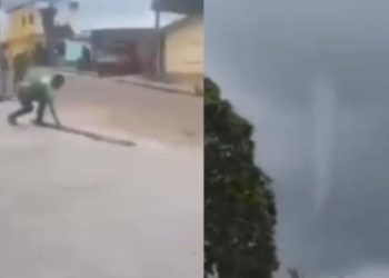 Vento forte destelha residências e causa susto em moradores de Uarini; vídeo