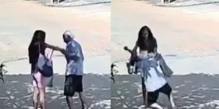 Com falsa ajuda, mulher rouba carteira de idoso de 92 anos; vídeo