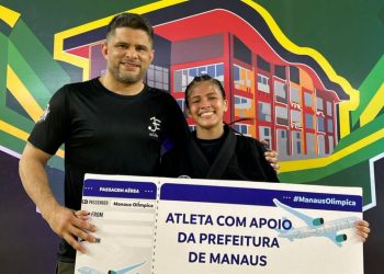 Campeã mundial Emily karoliny representará o Amazonas no Campeonato Brasileiro de Jiu-Jitsu em São Paulo