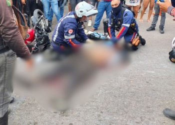 Jovem de 20 anos m0rr3 após bater em ônibus da linha 042 no Nova Cidade