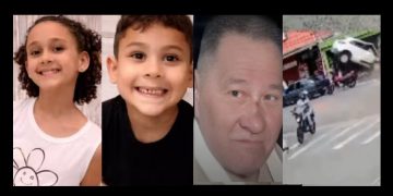 Vídeo forte: bêbado que mat0u irmãos diz que confundiu pedal do acelerador com o do freio