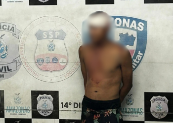 Homem aborda menina de 17 anos, tenta b3ijar e apalp@r e acaba levando surr@ em Manaus