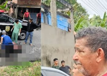 Vídeo: pai que encontrou c0rpo do filho hoje em Manaus diz que seguiu voos dos urubus