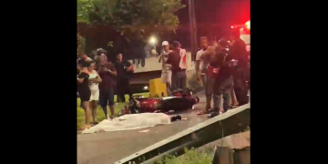 Vídeo: Motociclista de 24 anos m0rre ao c0lidir com ônibus da linha 340 na Torquato Tapajós